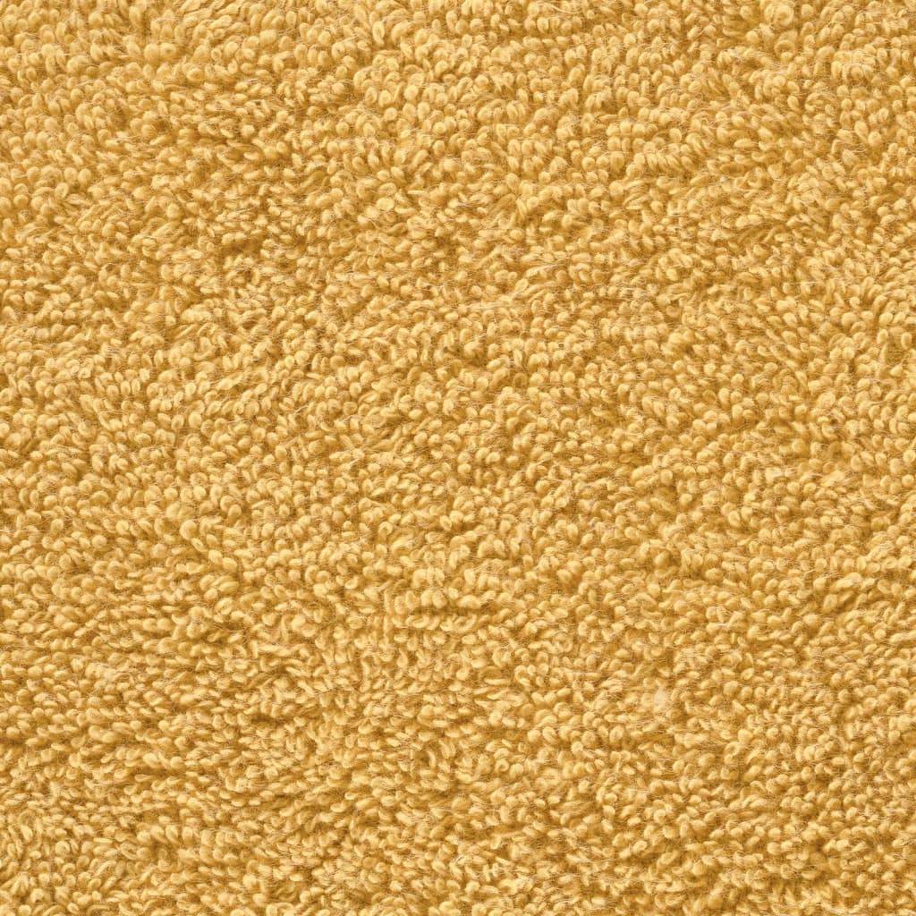 Premium Badetücher SOLUND 10 Stk. Gold 100x150 cm 600 g/m²