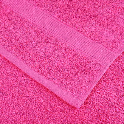 Premium Waschhandtücher SOLUND 10 Stück Rosa 30x30 cm 600 g/m²