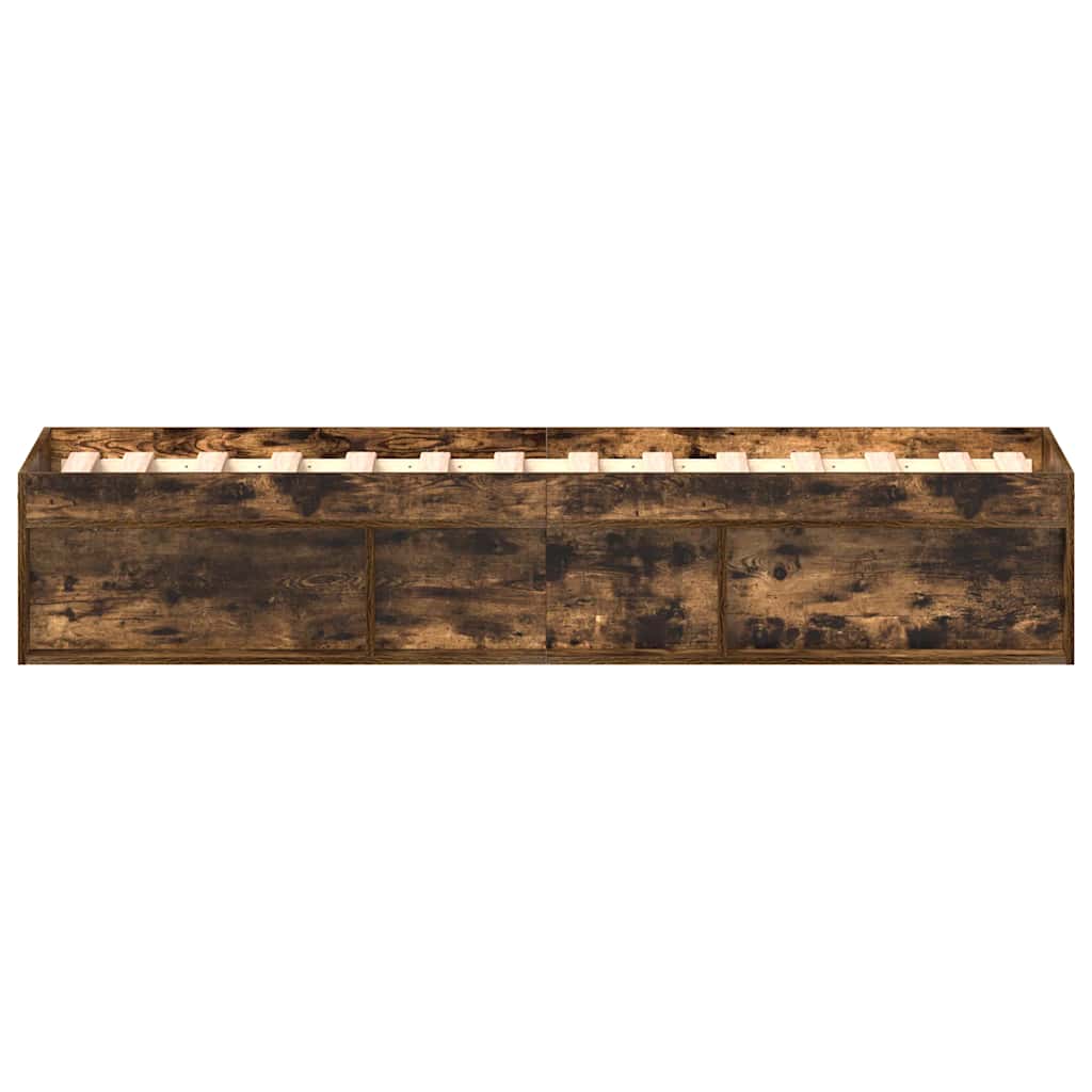 Bettgestell Räuchereiche 90x190 cm