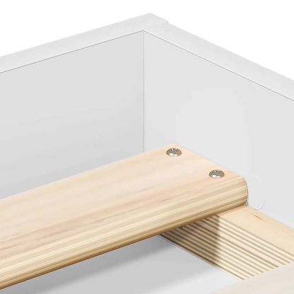 Bettgestell Weiß 120x200 cm