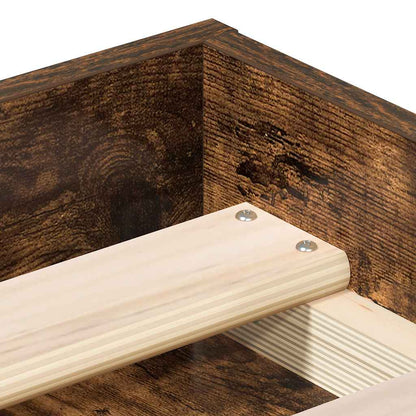 Bettgestell Räuchereiche 150x200 cm