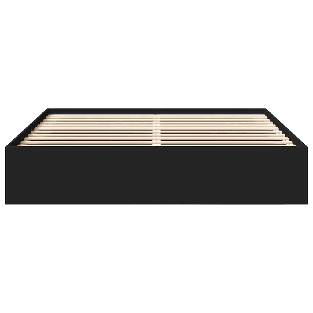 Bettgestell Schwarz 180x200 cm