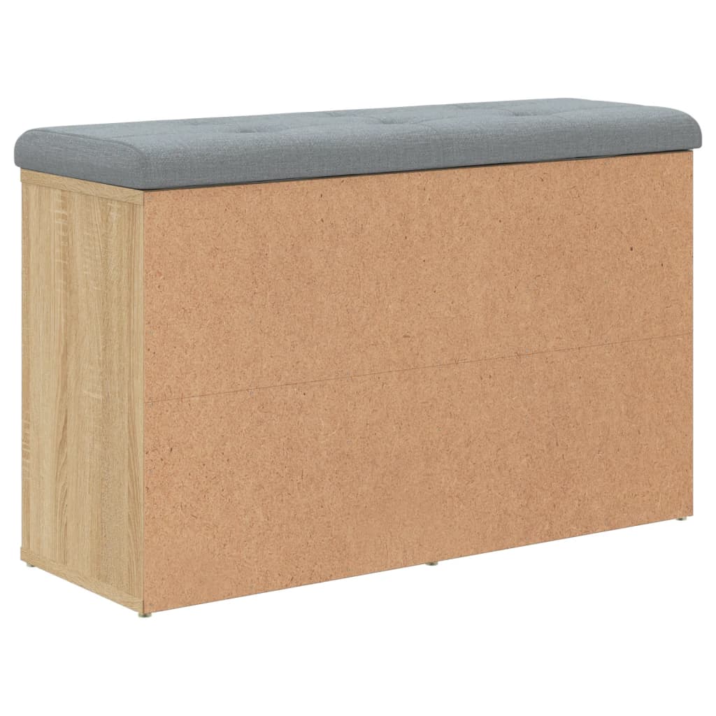 Schuhbank Sonoma-Eiche 82 x 32 x 50 cm Holzwerkstoff