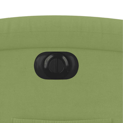 Relaxsessel Elektrisch Hellgrün Samt