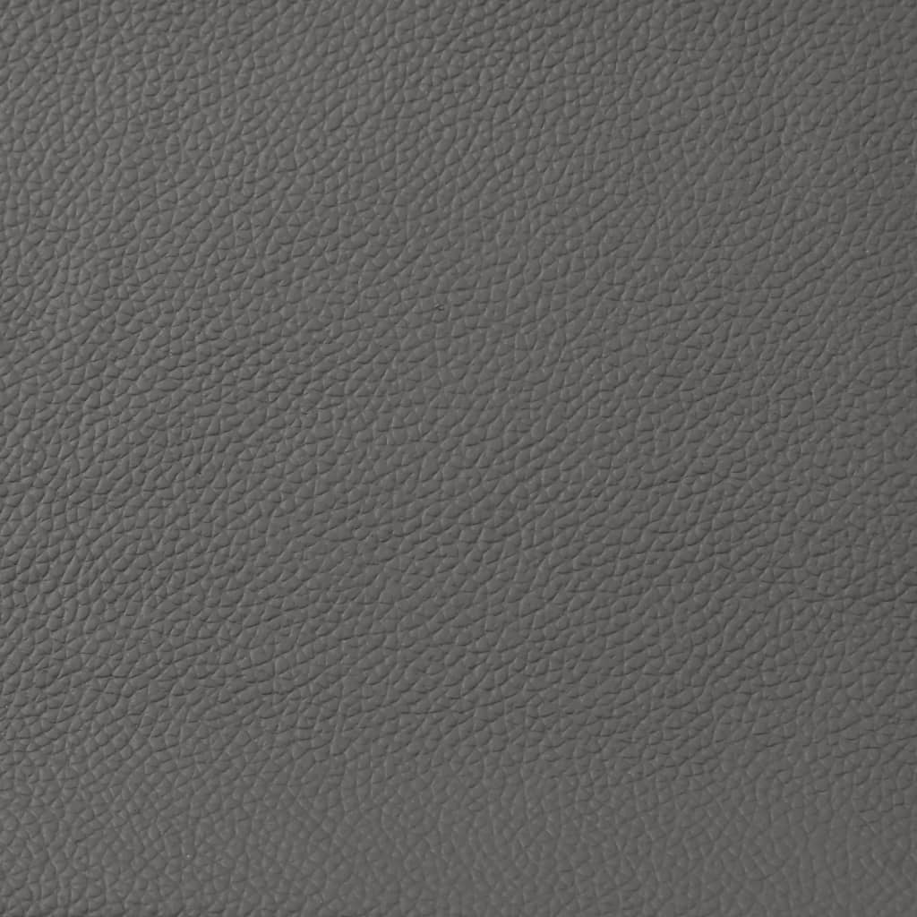 Massagesessel Relaxsessel Echtleder Grau