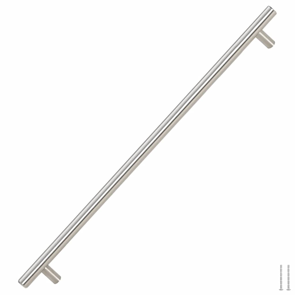 Möbelgriffe 5 Stk. Silbern 480 mm Edelstahl