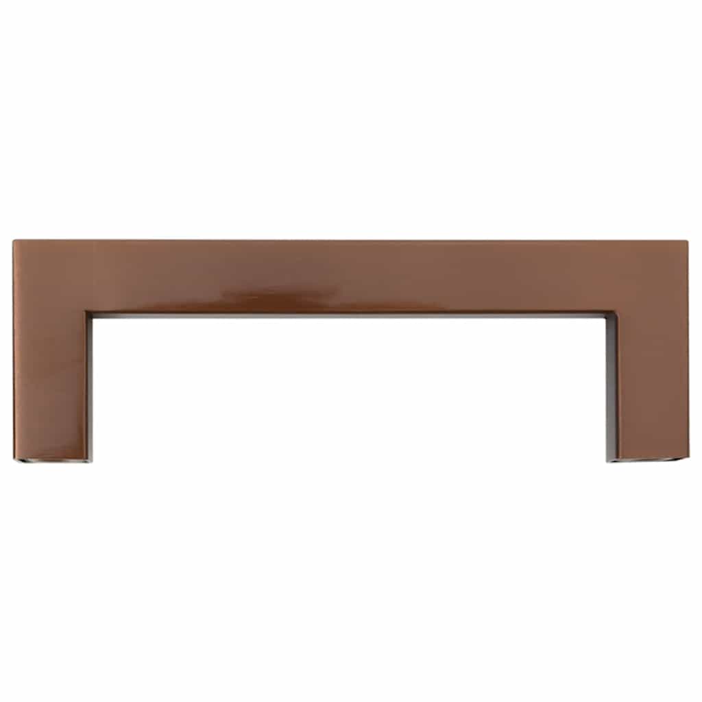 Möbelgriffe 10 Stk. Bronzen 96 mm Edelstahl