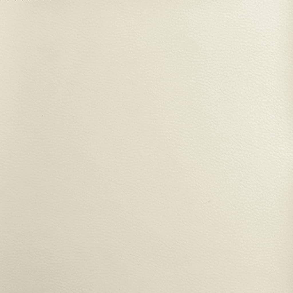 Relaxsessel Creme Kunstleder