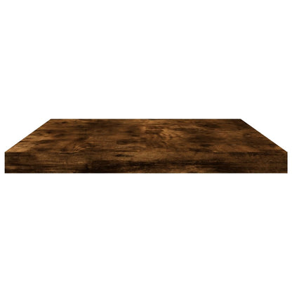 Wandregale 4 Stk. Räuchereiche 40x20x1,5 cm Holzwerkstoff