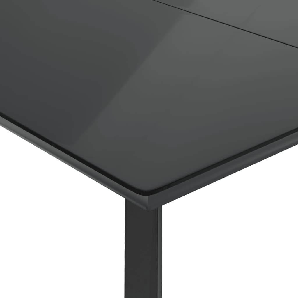 7-tlg. Garten-Essgruppe mit Kissen Beige Poly Rattan