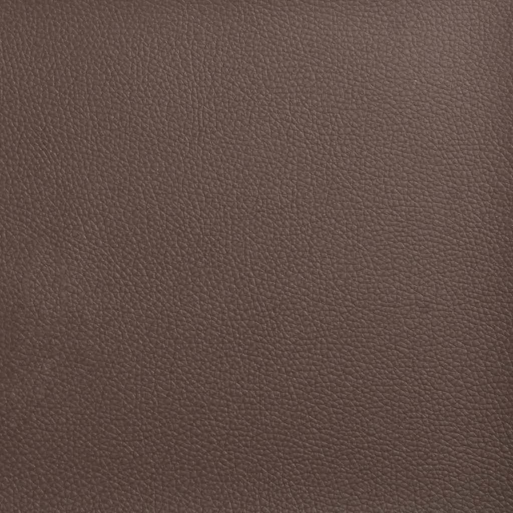 Bettgestell "Viana" ohne Matratze Braun 140x190 cm Kunstleder