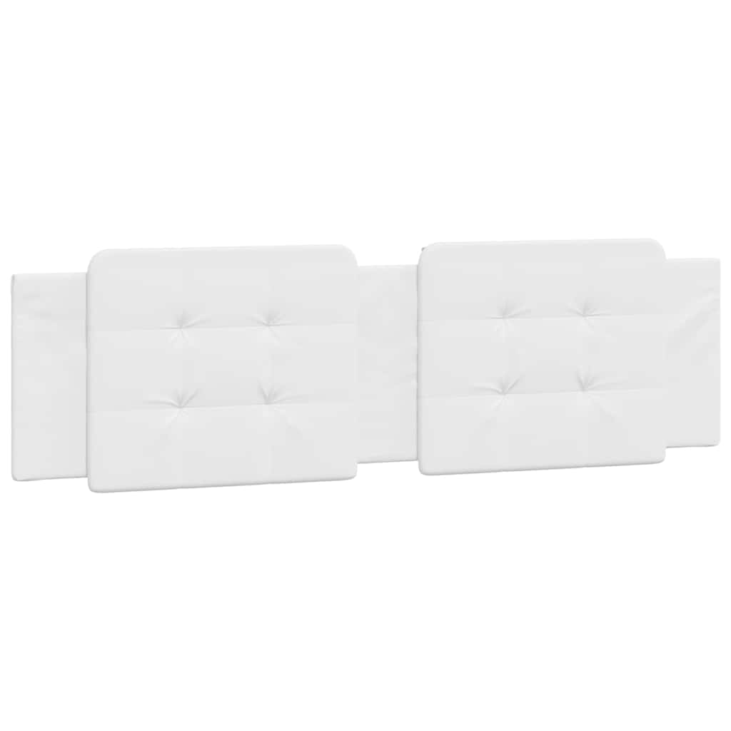 Bettgestell ohne Matratze "Zadar" Weiß 180x200 cm Kunstleder