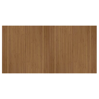 Teppich Rechteckig Braun 100x200 cm Bambus