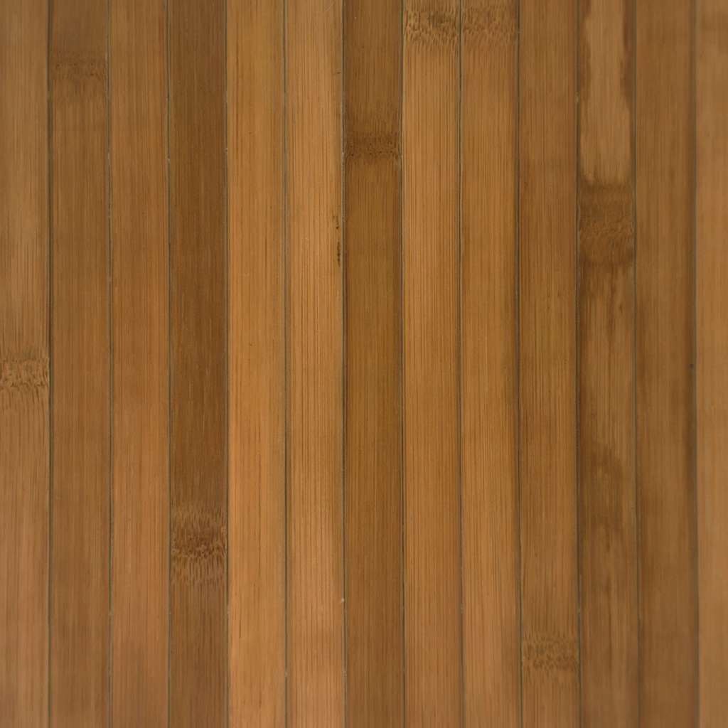 Teppich Rechteckig Braun 100x200 cm Bambus