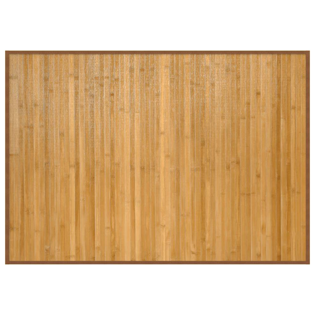 Teppich Rechteckig Natur 70x100 cm Bambus