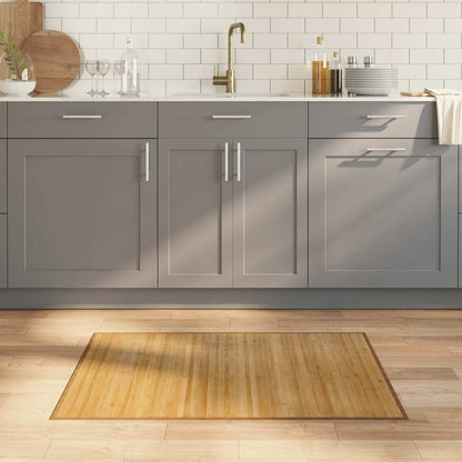 Teppich Rechteckig Natur 70x100 cm Bambus