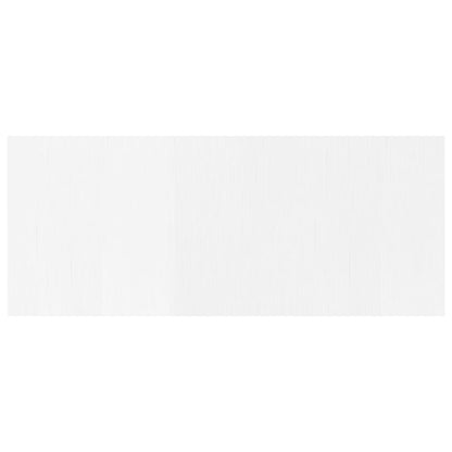 Paravent Weiß Breite 400 cm Höhe 165 cm Bambus