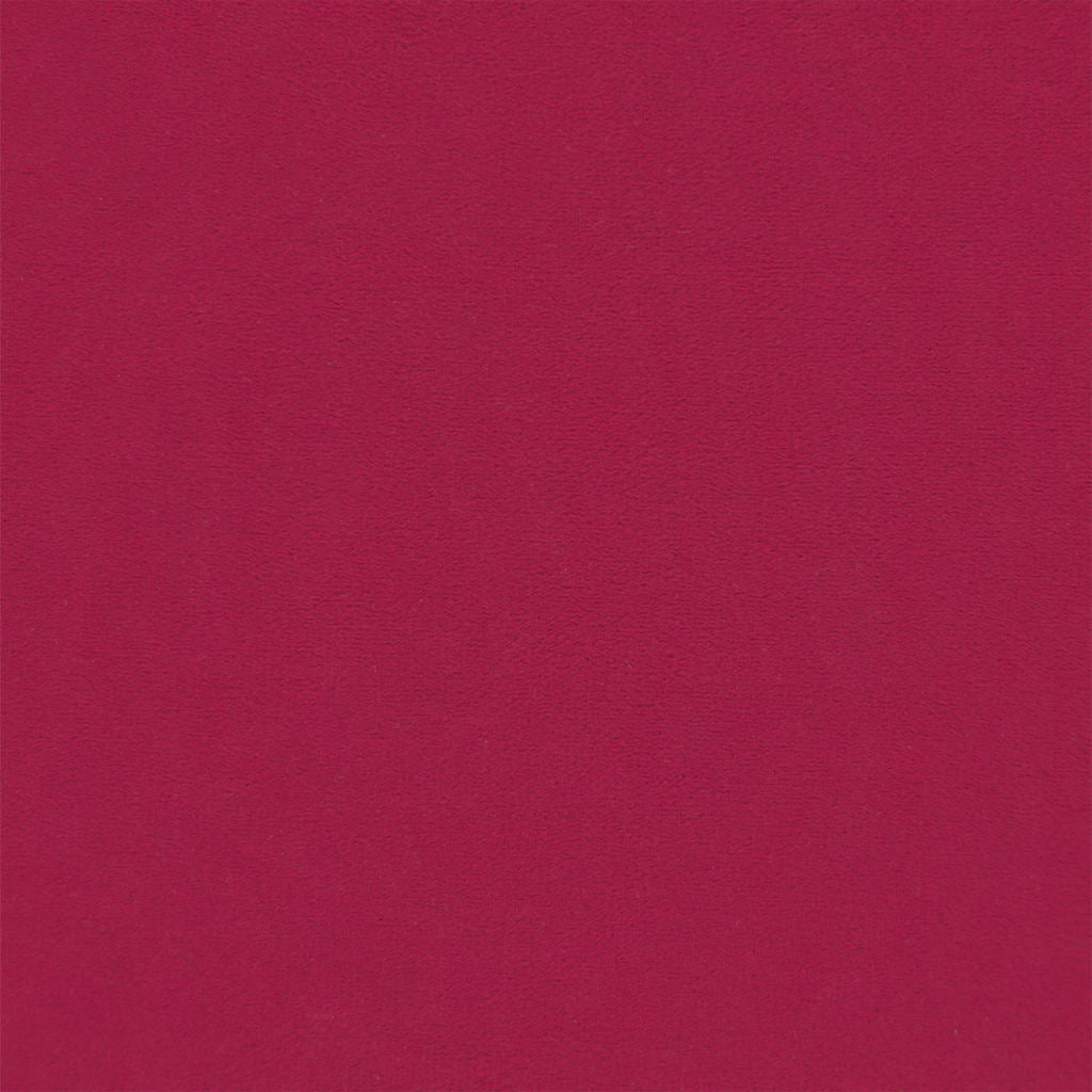 Schlafsofa 2-Sitzer Weinrot Samt