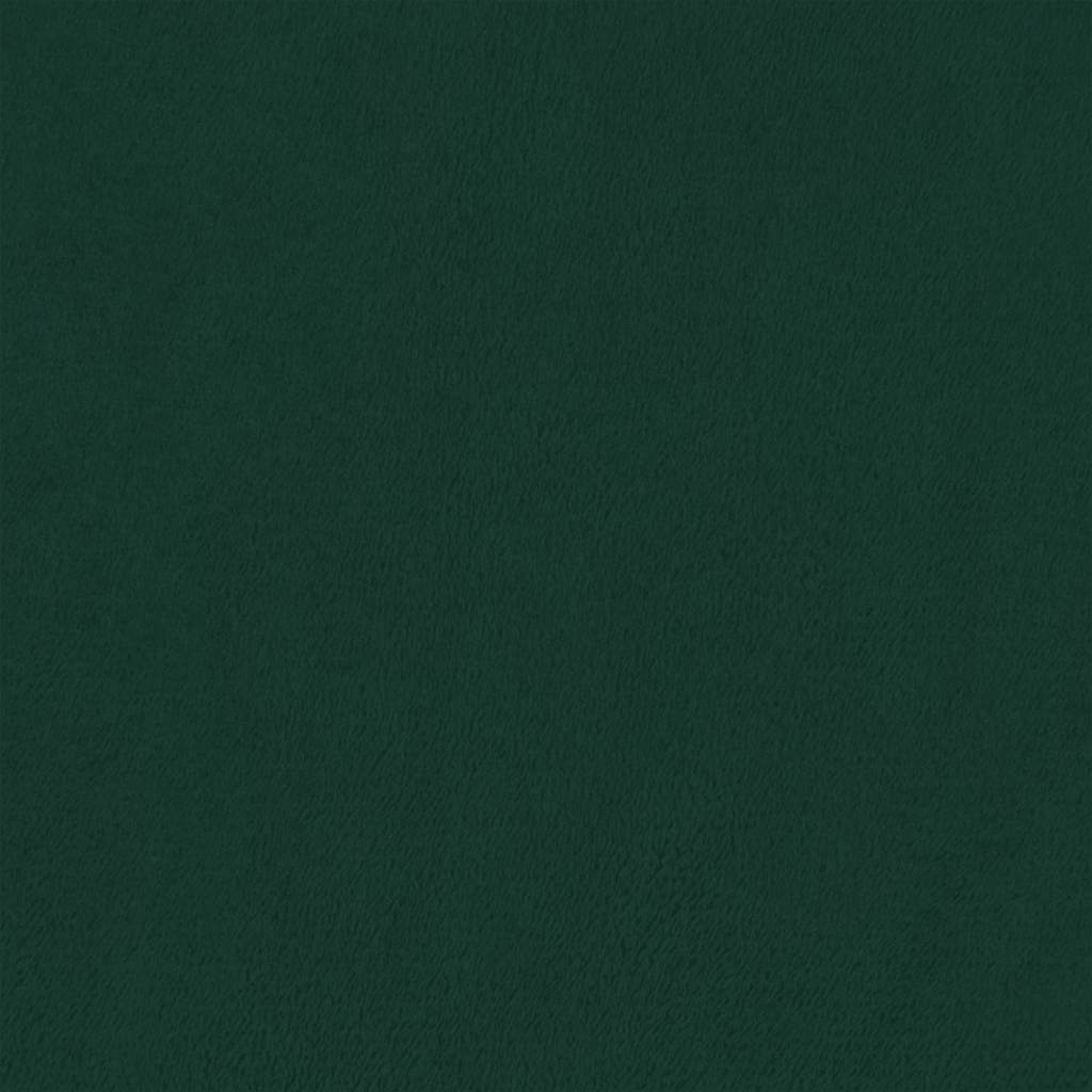 Schlafsofa 2-Sitzer mit 2 Kissen Dunkelgrün Samt