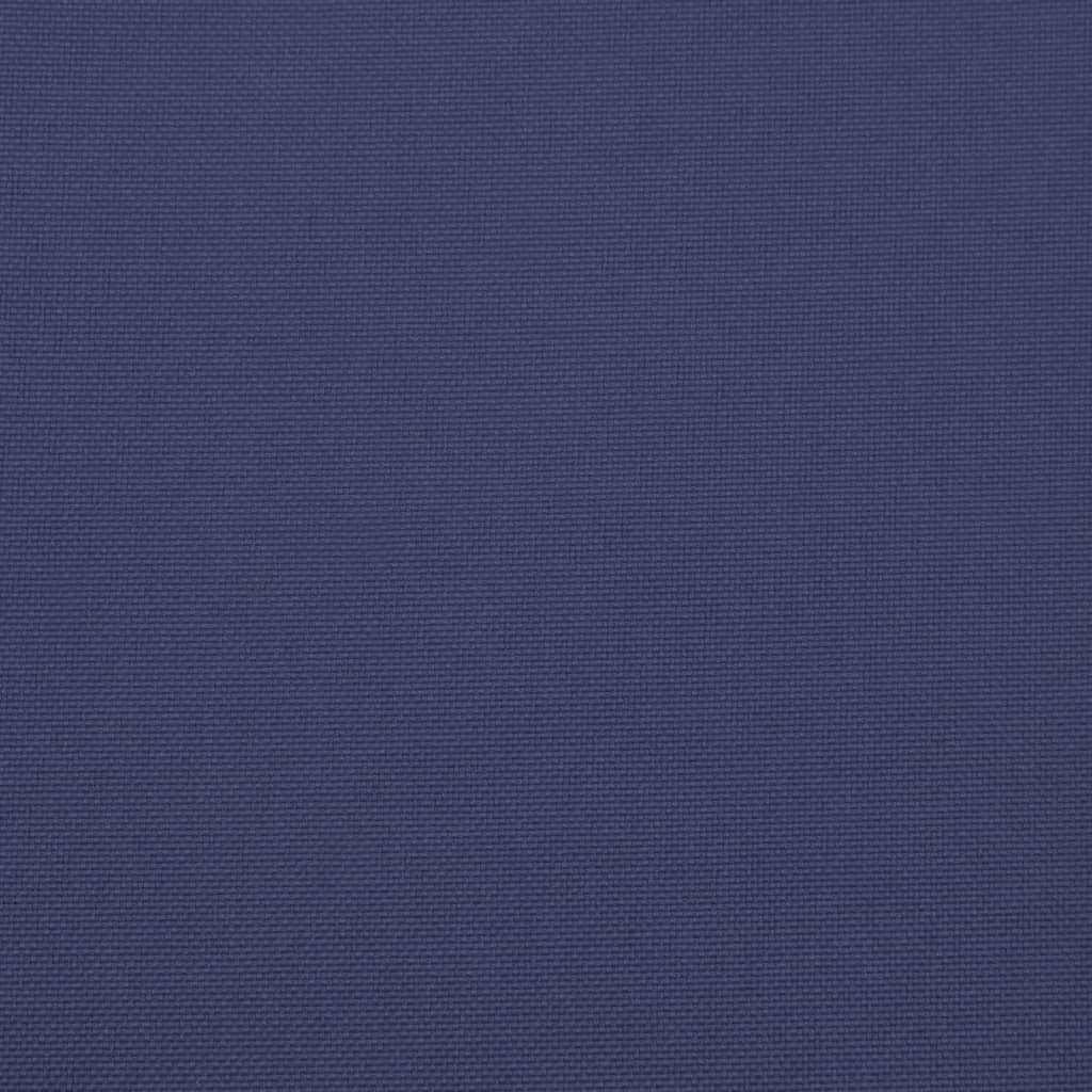 Palettenkissen Marineblau 80x40x12 cm Stoff