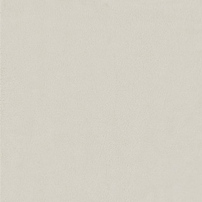 Sofa mit Kissen 2-Sitzer Creme Samt