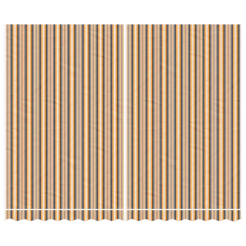 Markisenbespannung Mehrfarbig Gestreift 4x3 m