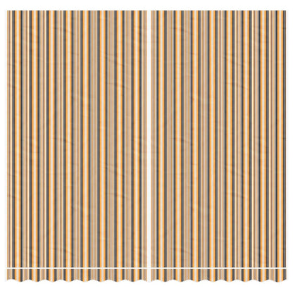 Markisenbespannung Mehrfarbig Gestreift 4x3,5 m