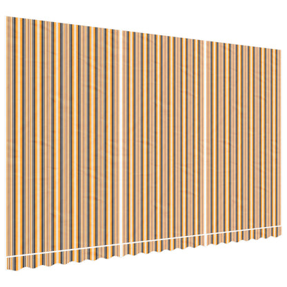 Markisenbespannung Mehrfarbig Gestreift 5x3 m