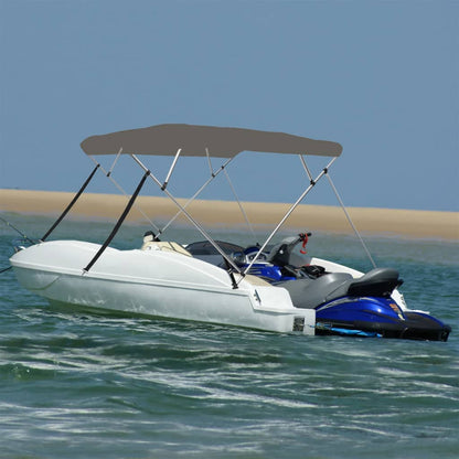 4-Bow Bimini-Top Grau 243x244x137 cm