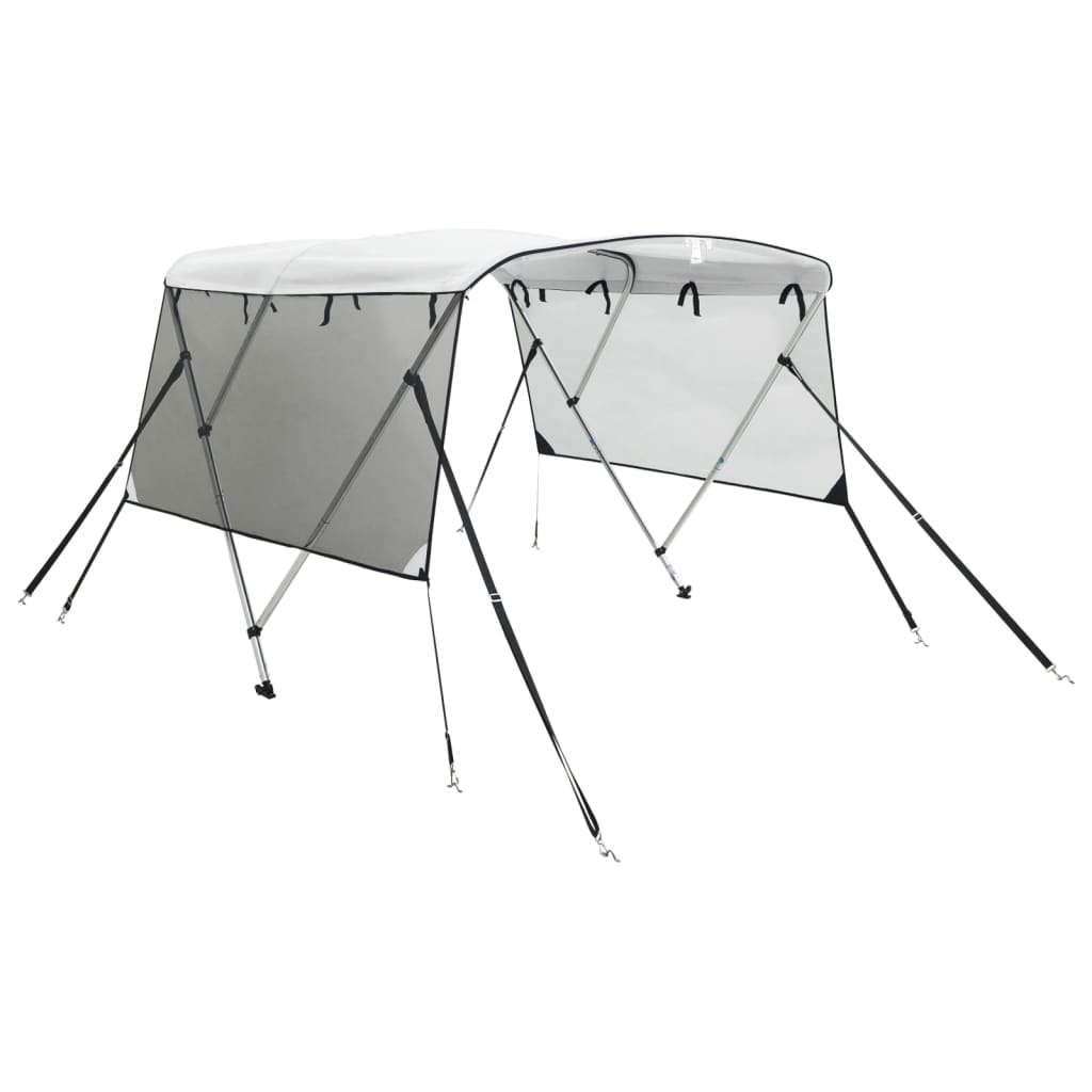 3-Bow Bimini-Top mit Mesh-Seitenteilen 183x(170-182)x137 cm