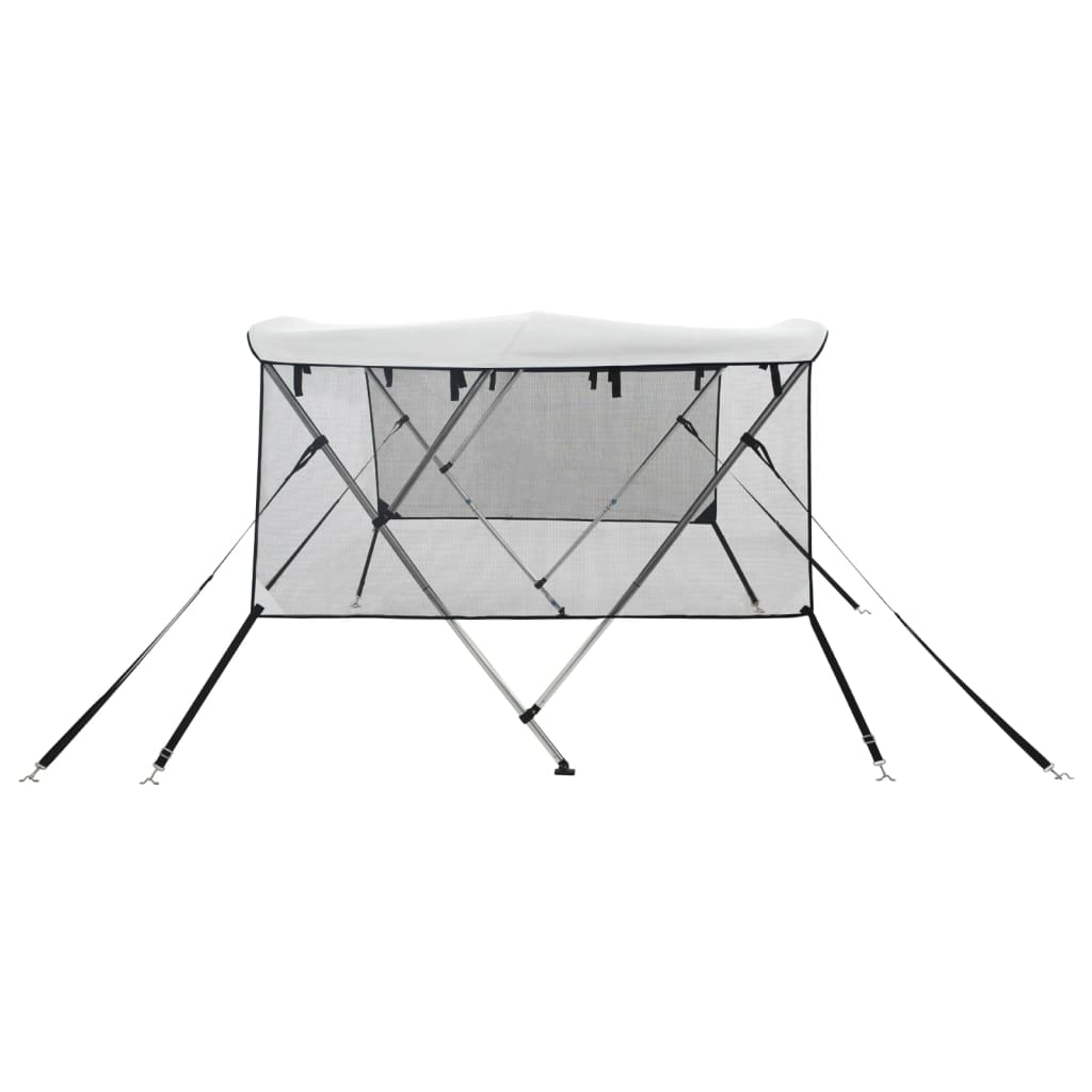 3-Bow Bimini-Top mit Mesh-Seitenteilen 183x(170-182)x137 cm