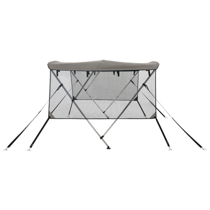 3-Bow Bimini-Top mit Mesh-Seitenteilen 183x(170-182)x137 cm