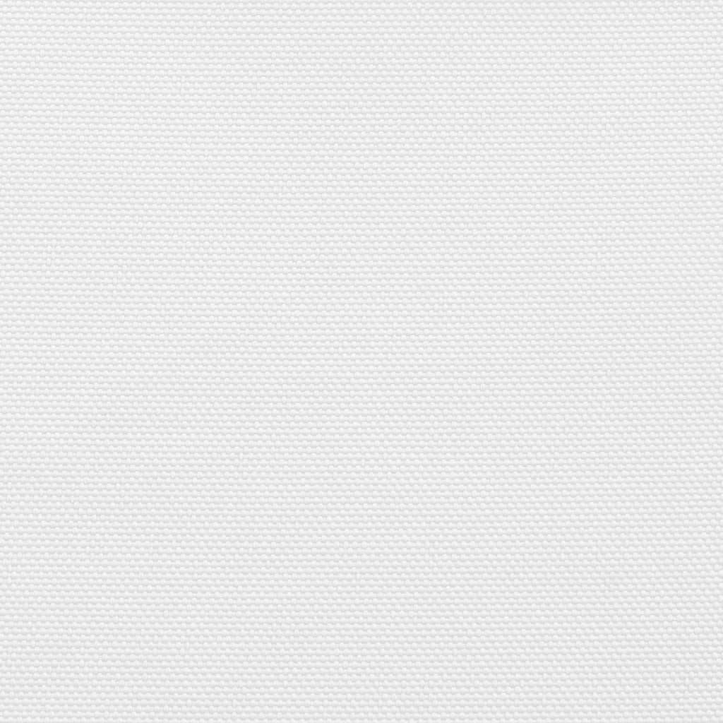 Balkon-Sichtschutz Weiß 75x800 cm 100 % Polyester-Oxford