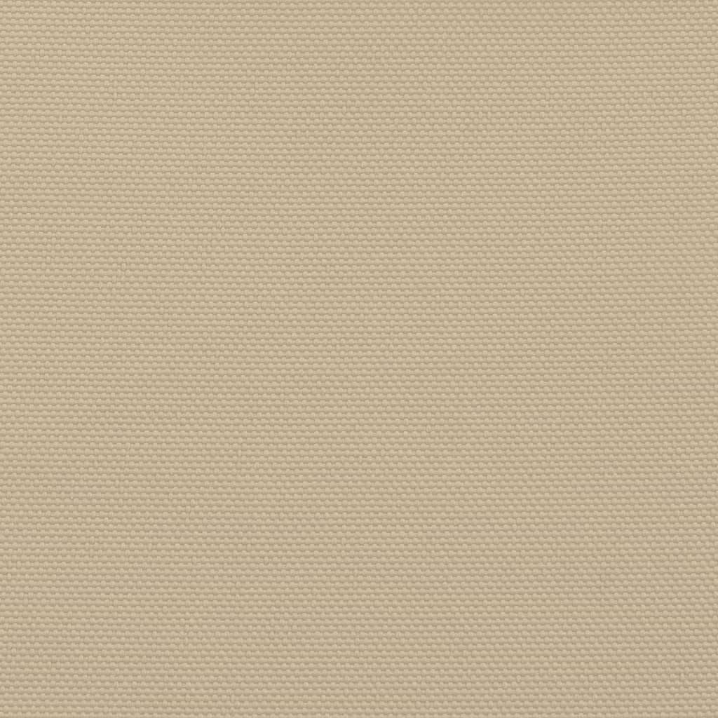 Balkon-Sichtschutz Beige 75x800 cm 100 % Polyester-Oxford