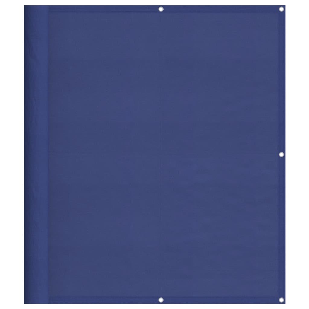 Balkon-Sichtschutz Blau 120x700 cm 100 % Polyester-Oxford