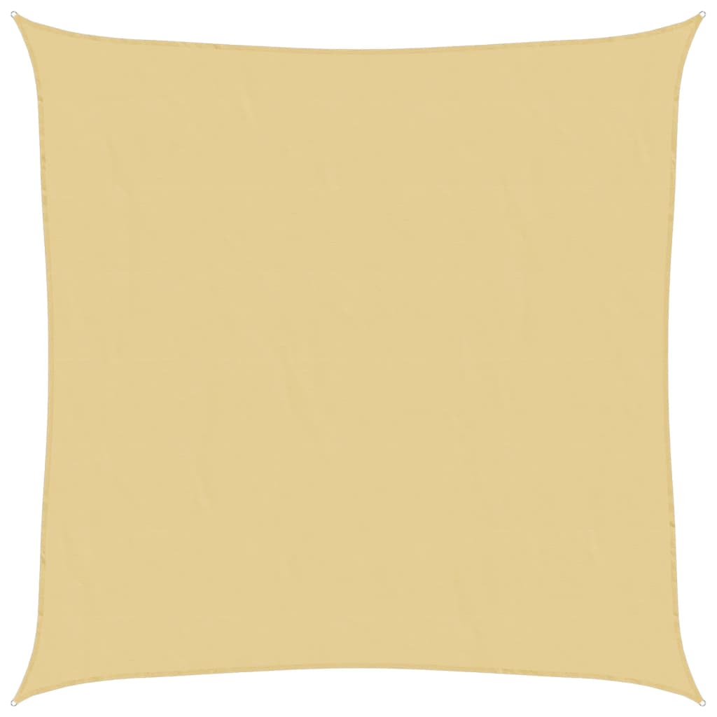 Sonnensegel Sandfarbe 5x5 m 100% Polyester Oxford