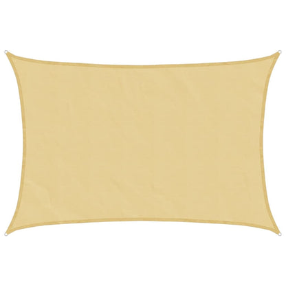 Sonnensegel Sandfarbe 3x2 m 100% Polyester Oxford