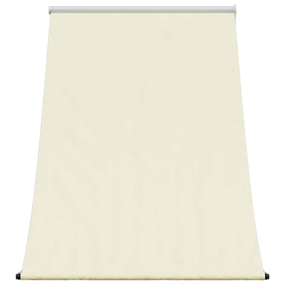 Markise Einziehbar Creme 100x150 cm Stoff und Stahl