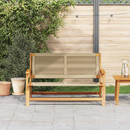 gartenmöbel Beige 122 x 78 x 73 cm Massivholz Akazie