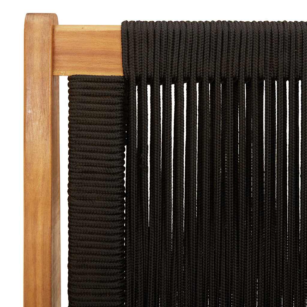 gartenmöbel 2 pcs Schwarz 67 x 76 x 73 cm Massivholz Akazie