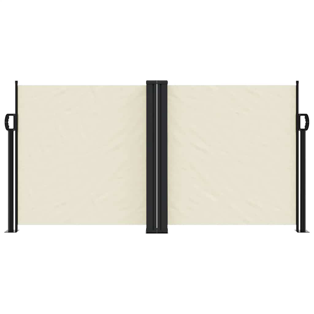 Seitenmarkise Ausziehbar Creme 120x1000 cm