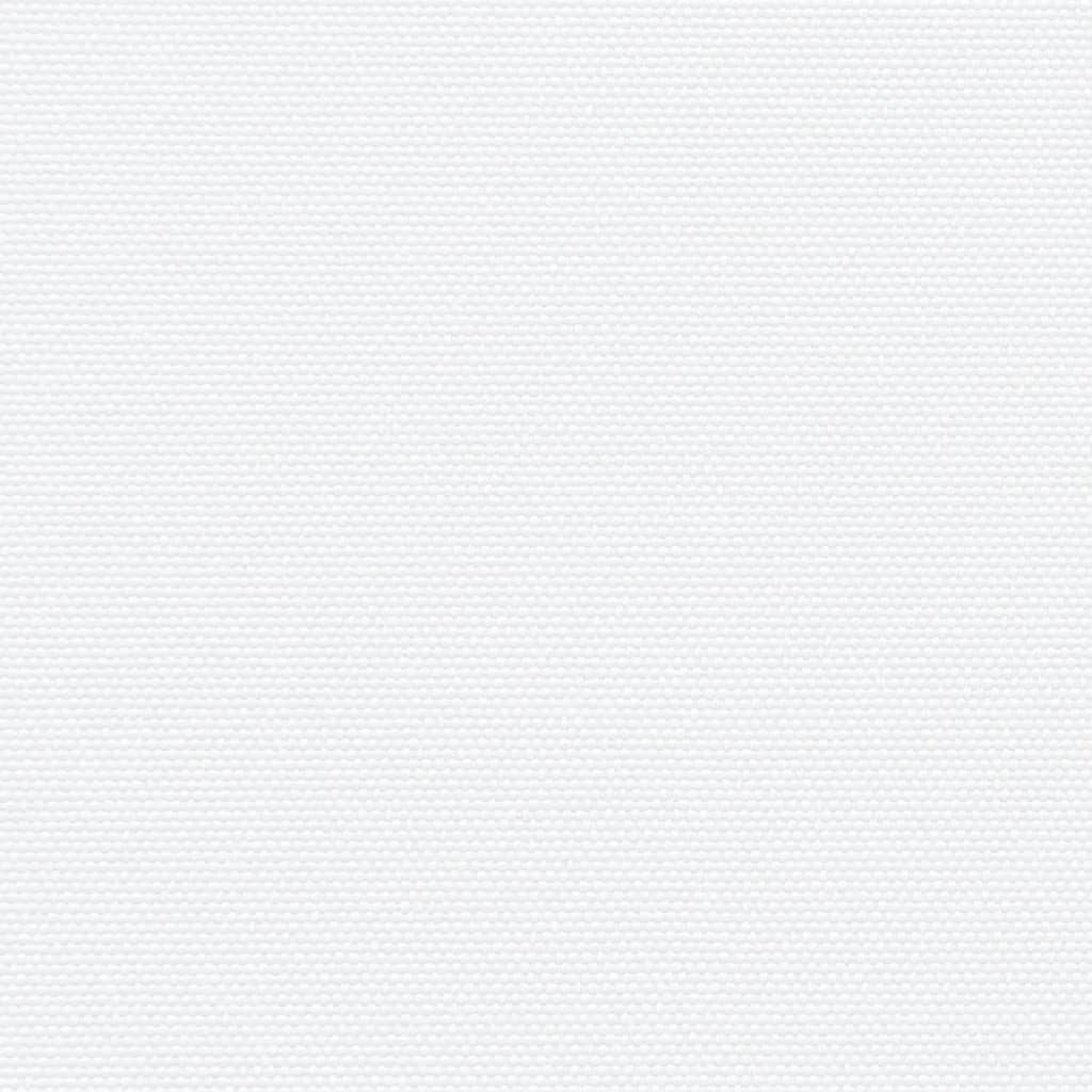 Seitenmarkise Ausziehbar Weiß 180x1000 cm