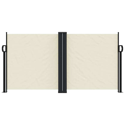 Seitenmarkise Ausziehbar Creme 120x1200 cm