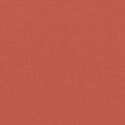 Seitenmarkise Ausziehbar Terrakottarot 220x1200 cm