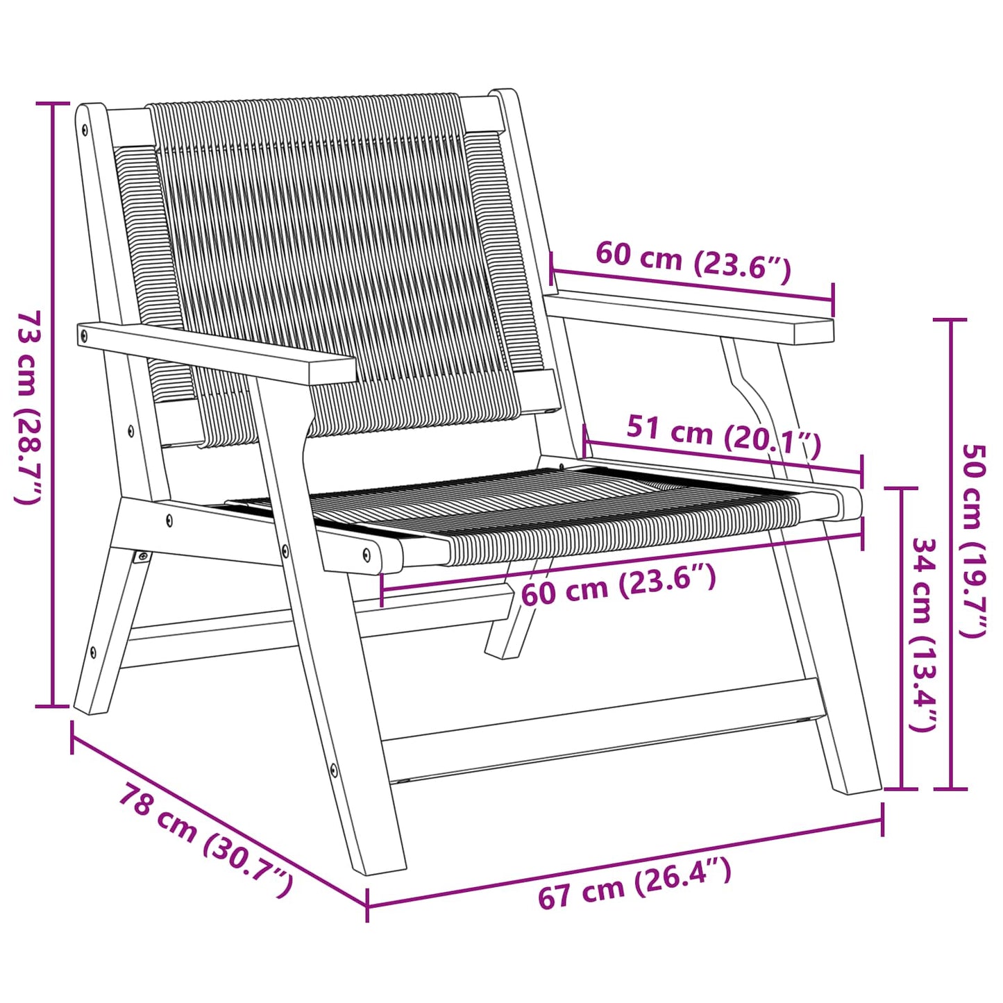 Gartenstühle mit Tisch 3 pcs Grau Massivholz Akazie
