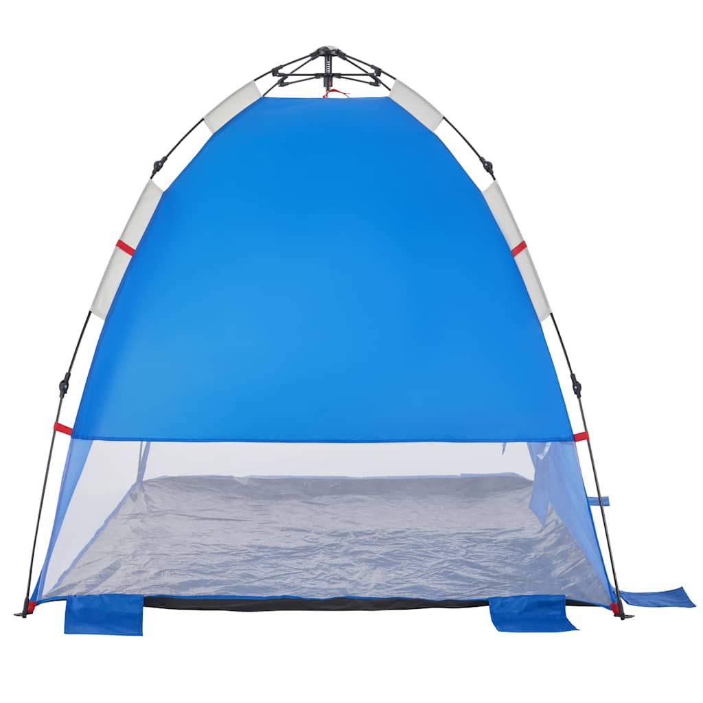Strandzelt 2 Personen Azurblau Quick Release Wasserdicht