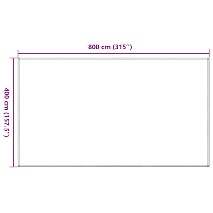 Tarnnetz mit Aufbewahrungstasche 833x297 cm Weiß
