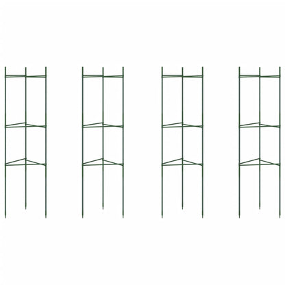 Tomatenkäfige 4 Stk. 116 cm Stahl und PP