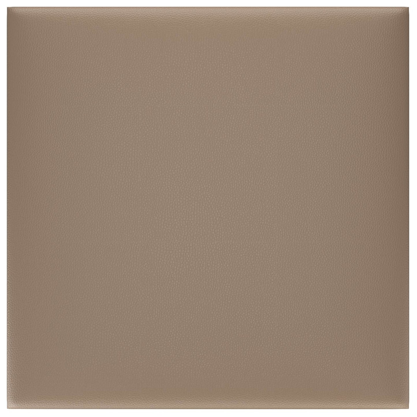 Wandkopfteilen 12 pcs Cappuccino 30 x 30 cm Stoff