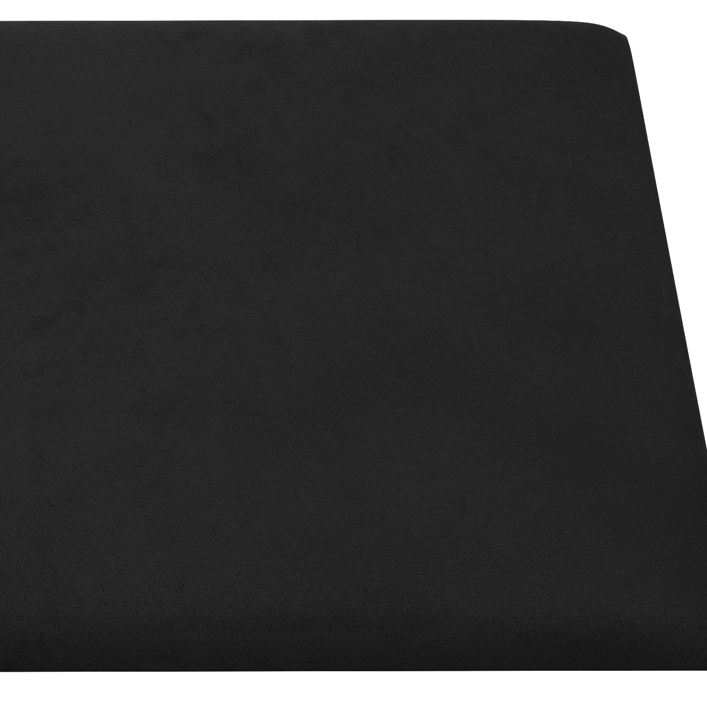 Wandkopfteilen 12 pcs Schwarz 60 x 30 cm Samt